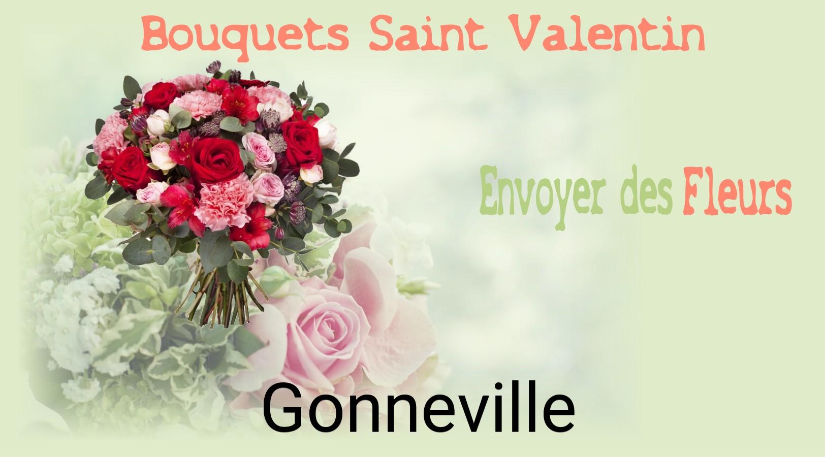 Roses de Saint-Valentin livrées à Gonneville